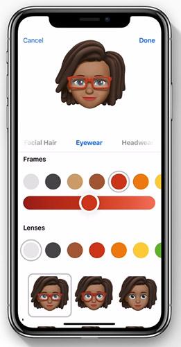 Персонализированные мемодзи в iOS 12