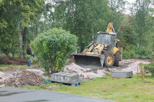 Визит министра в бердский парк: реконструкцию закончат к 31 августа