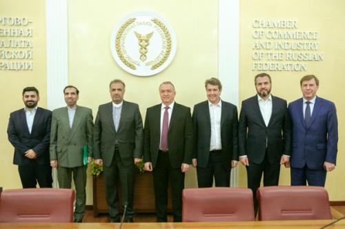 Состоялась встреча главы Торгово-промышленной палаты РФ с послом Ирана в России