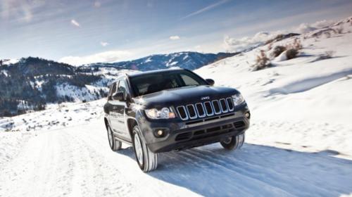 Jeep Compass в снегах