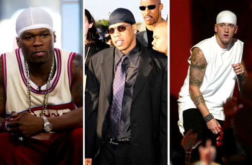 50 Cent, JAY-Z и Eminem носили дюраг