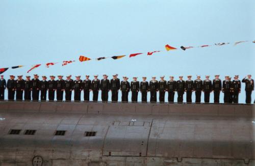 Одна из последних фотографий парадного построения личного состава