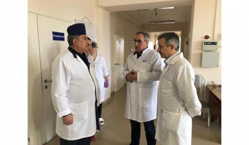 Глава Минздрава Дагестана посетил Сулейман-Стальский и Дербентский районы