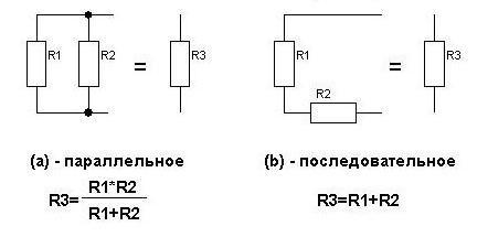 Схемы и формулы расчета сопротивления