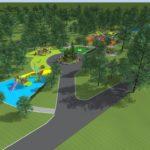 Появились эскизы проекта реконструкции парка Ленинского района Саранска
