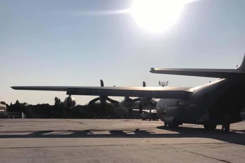 У Вінниці приземлилися військові літаки НАТО (ФОТО)
