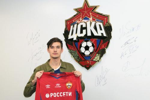 Защитник «Крыльев Советов» Никита Котин перешел в ЦСКА