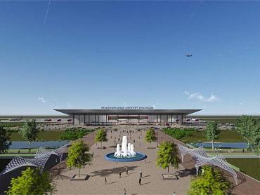 Новый терминал аэропорта Краснодар