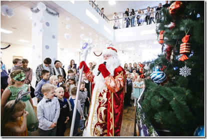 Инвестор экотехнопарка «Калуга» обеспечил школьникам из Износковского района новогодний праздник в Москве