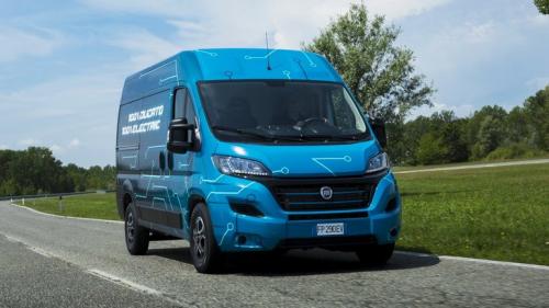 Fiat выпустит электрическую версию микроавтобуса Ducato