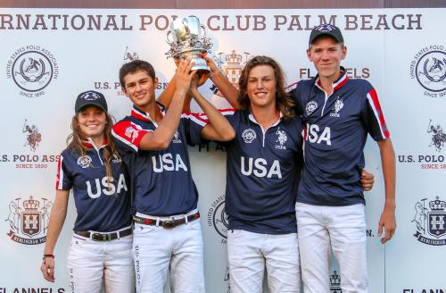 U.S. Polo Assn был поставщиком формы американской команды на турнире Westchester Cup 2019
