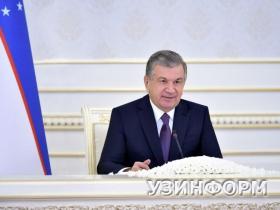 Глава Узбекистана провел встречу с руководителем 