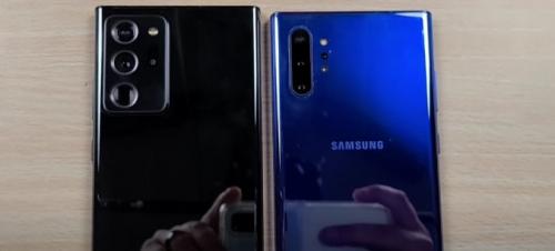 Инсайдер показал рабочий образец Galaxy Note 20 Ultra на видео и сравнил с предшественником